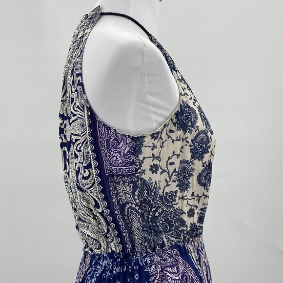 ✨ HP✨ Halter Dress NWT Paisley Bandana Halter Maxi - Picture 10 of 16